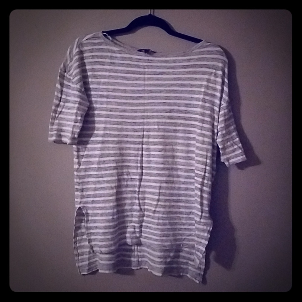 Beautiful short sleeve striped top